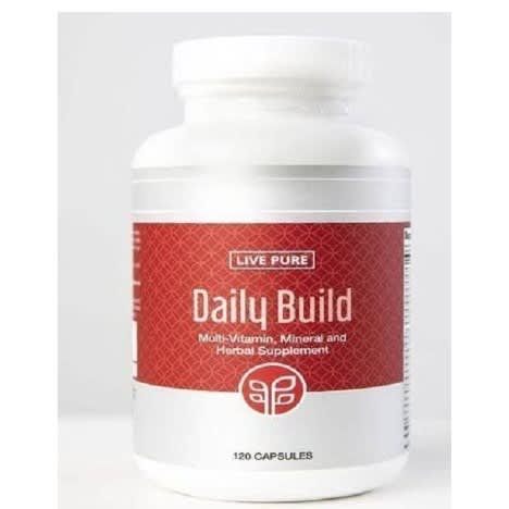 Live Pure Daily Build Multivitamins - 120Capsules