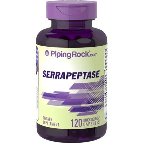 Serrapeptase - 120,000 Spu - 120 Capsules