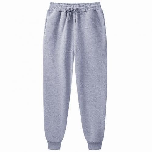 2-in-1 Thick Joggers Pant - Navy Blue & Grey