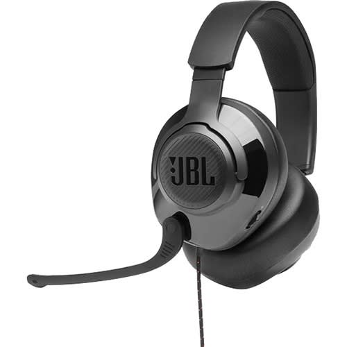 Quantum 300 Hybrid Wired Over-ear Gaming Headset With Flip-up Mic - Black