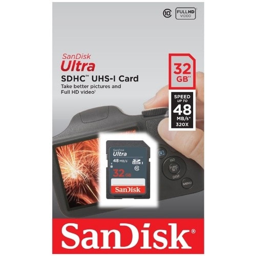 32gb Ultra Sdhc Memory Card 48 Mb/s For Camera