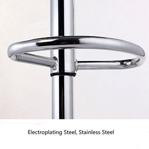 Leather Bar Stool With Armrest - 2pcs