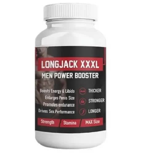 Nubianexotics Maca Longjack Xxxl Men Power Booster - 30 Capsules