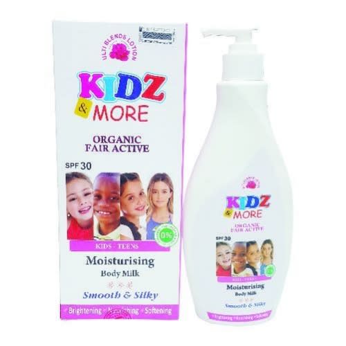 Organic Fair Active Moistursing Body Milk -400ml spf 30