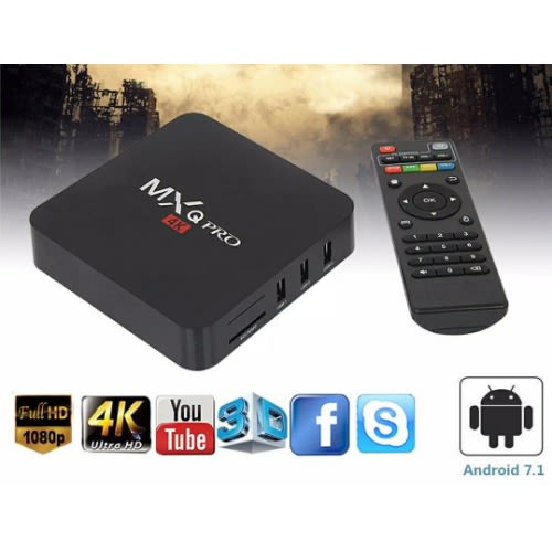 MXQ PRO Android Internet TV Box 2GB Ram 16GB ROM