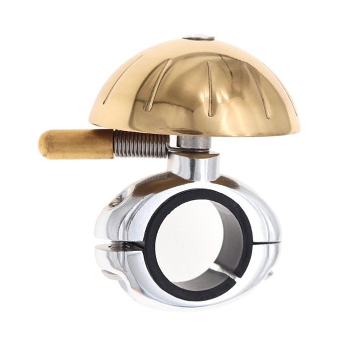 Classic Bicycle Bell Sporting Goods Cycle Accessories Road Bike Gold