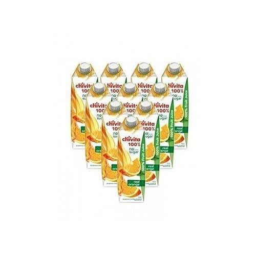 Chivita 100% Real Orange Fruit Juice – 1L - 10Pcs