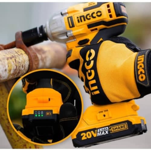 Ingco Cordless Lithium-ion Impact Wrench -20V