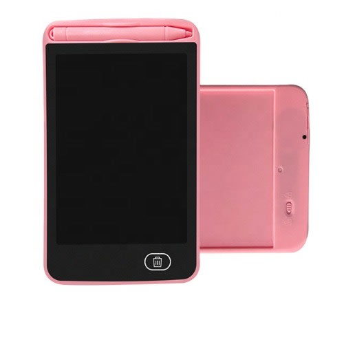 6.5" Kids Electronic LCD Writing Tablet + Free Stylus Pen - Pink