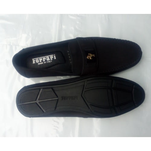 Men's Suede Casual Shoe - Black