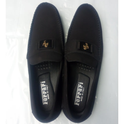 Men's Suede Casual Shoe - Black