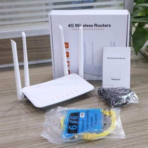 Universal Broadband Internet CPE LTE 4G Router WiFi - 4 Antennas