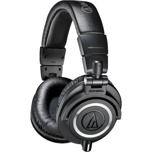 Ath-m50x Professional Studio Monitor Headphones - Black