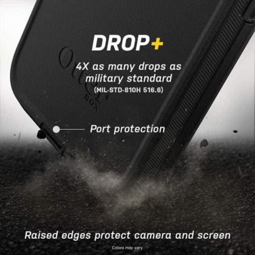 Otterbox Defender Tough Black Case For Samsung Galaxy S22 Ultra