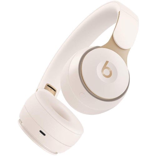 Solo Pro Wireless Noise-canceling On-ear Headphones - Ivory