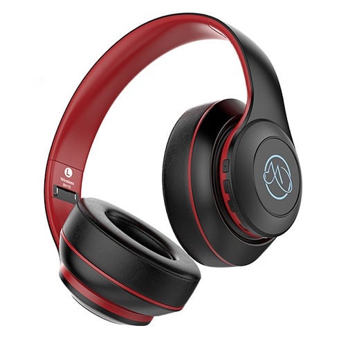 Foldable Over The Ear Wireless Bluetooth 5.0 Headphone With Mic