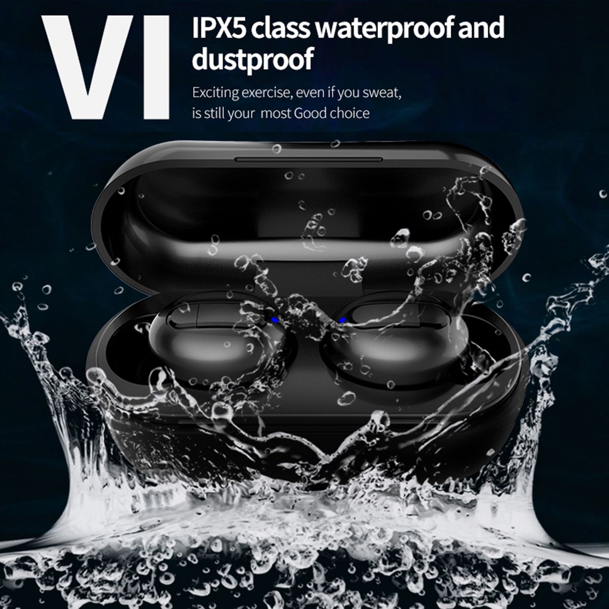 True Wireless Earbuds Bluetooth 5.0 Earphones