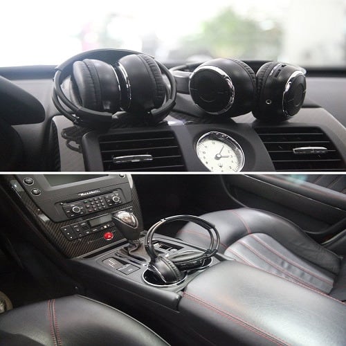 Infrared Dual Channel Wireless Foldable Headphones For Car