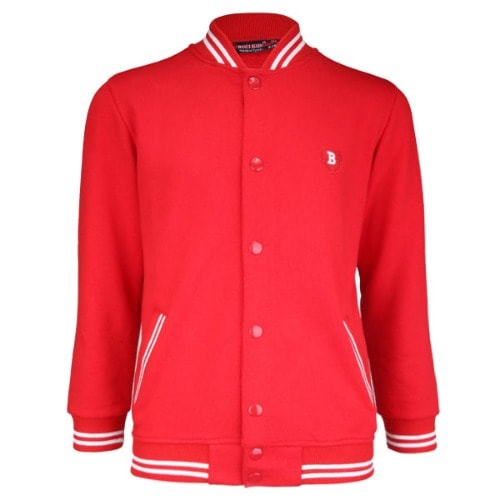 Boys Varsity Jacket - Red