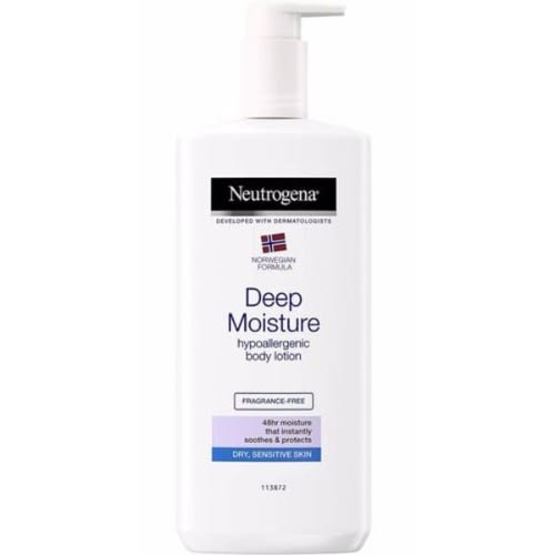 Deep Moisture Hypoallergenic Body Lotion 400ml For Sensitive Skin
