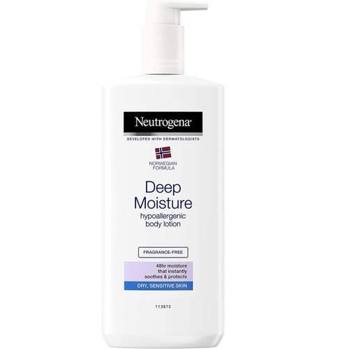 Deep Moisture Hypoallergenic Body Lotion 400ml For Sensitive Skin