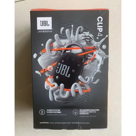 Clip 4 Portable Bluetooth Speaker - Waterproof - Black