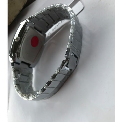 Men's Square Shape Stainless Steel Wrist Watch