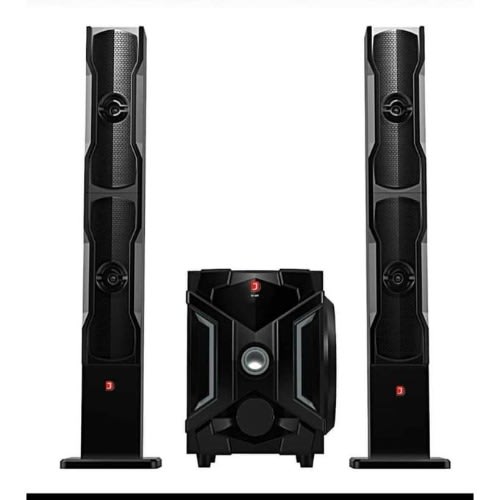 2.1ch Heavy Duty Powerful Bluetooth Speaker Dj 669 - 220-240v