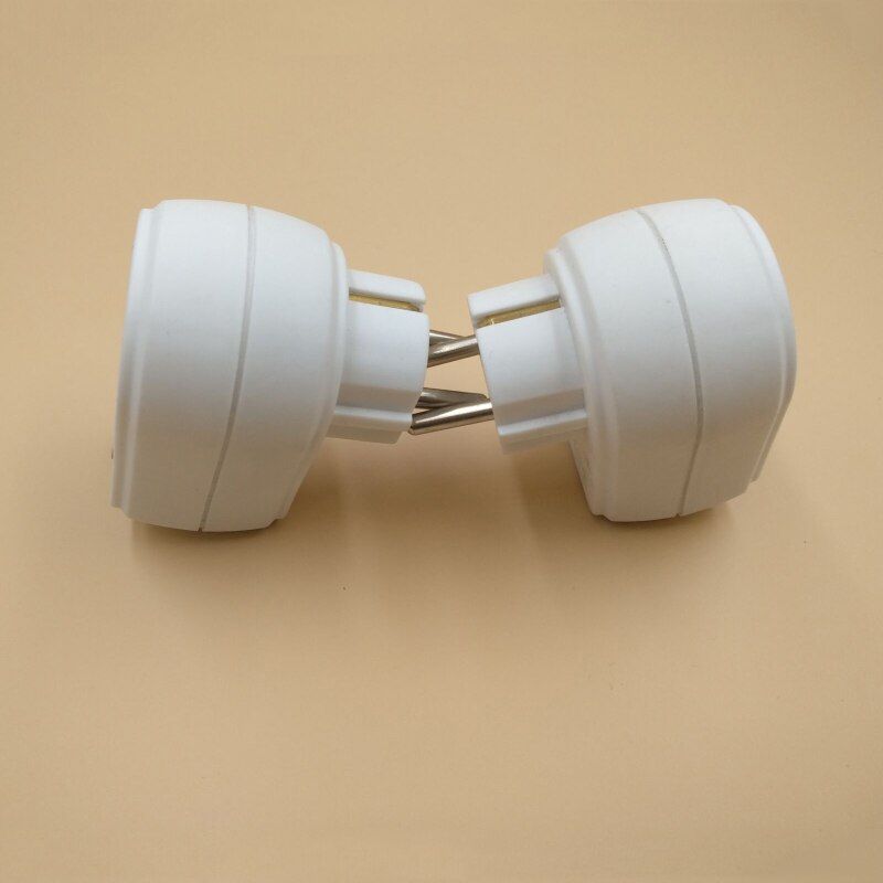 4.8 MM EU Plug European Standard Power Adapter 250V 16A ,Changeover Switch Adaptor Socket With ON OF With Child Safety Lock