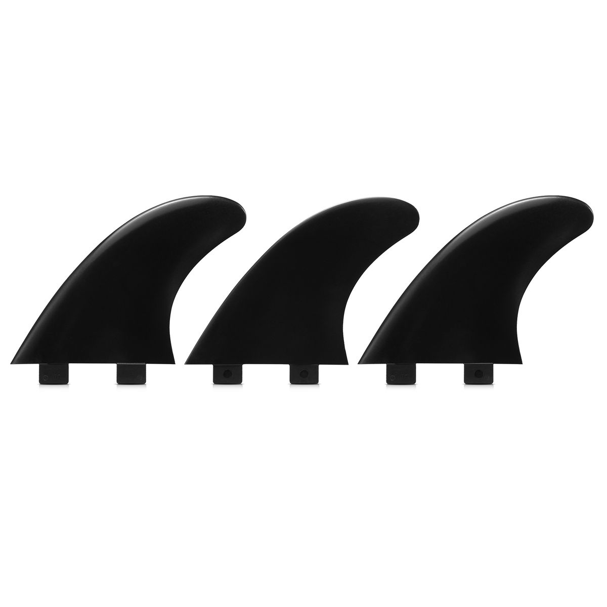 3PCS Surfboard Fin Thrusters Fins Fiberglass Nylon Surf