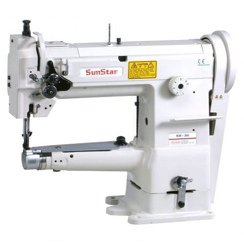 Cylinder Bed - 1 Needle - Unison Feed - Lock Stitch Sewing Machine KM- 380 - Head Only