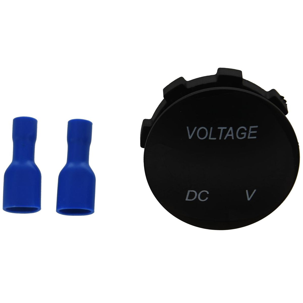Voltage Meter Universal Voltmeter Digital Display Water Resistant LED Green Color for 12V-24V DC Car Motorcycle Automobile Truck