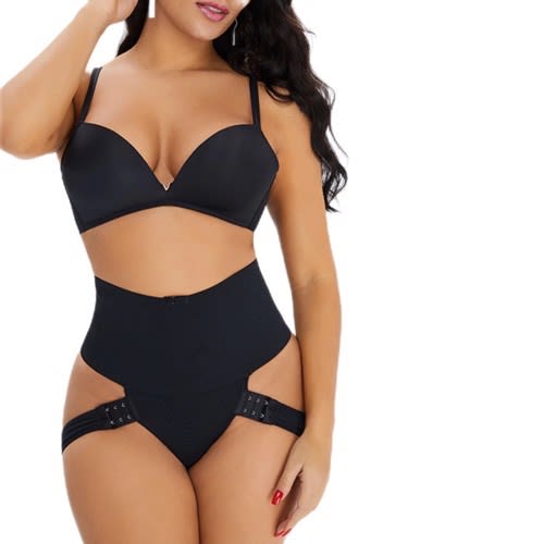 Butt Enhancing Shaper With Tummy Tuck - Black
