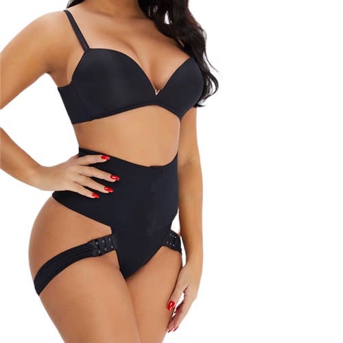 Butt Enhancing Shaper With Tummy Tuck - Black