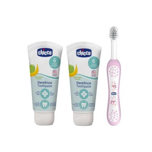 Apple Banana Flavour + Toothbrush 6m+