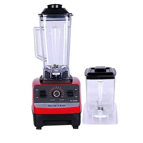 Heavy Duty Double Cup Commercial Blender - 5500W - 2L