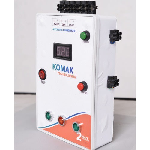 60 Amps Automatic Changeover Switch With Gen On And Off Control