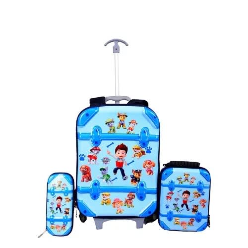 Paw Patrol 3d 3 In 1 Trolley Backpack School Bag