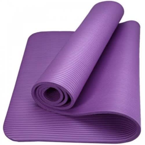 Yoga Fitness Mat With Bag-purple