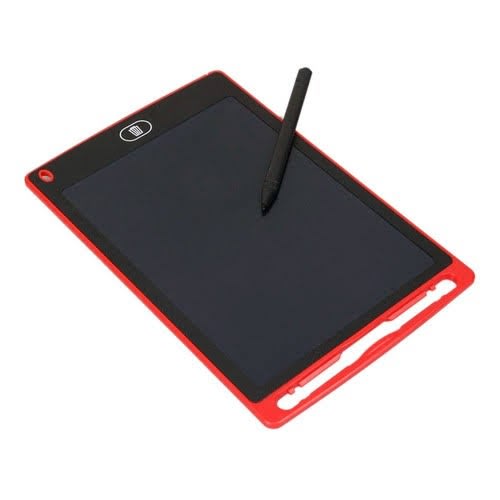 8.5" Kids Electronic LCD Writing Tablet + Free Stylus Pen - Red