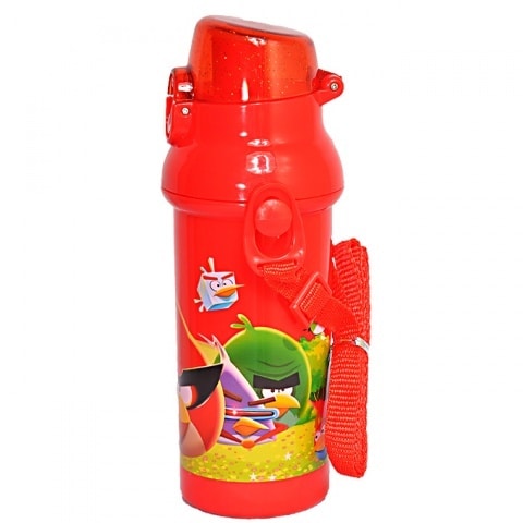 Plastic Water Bottle - Red