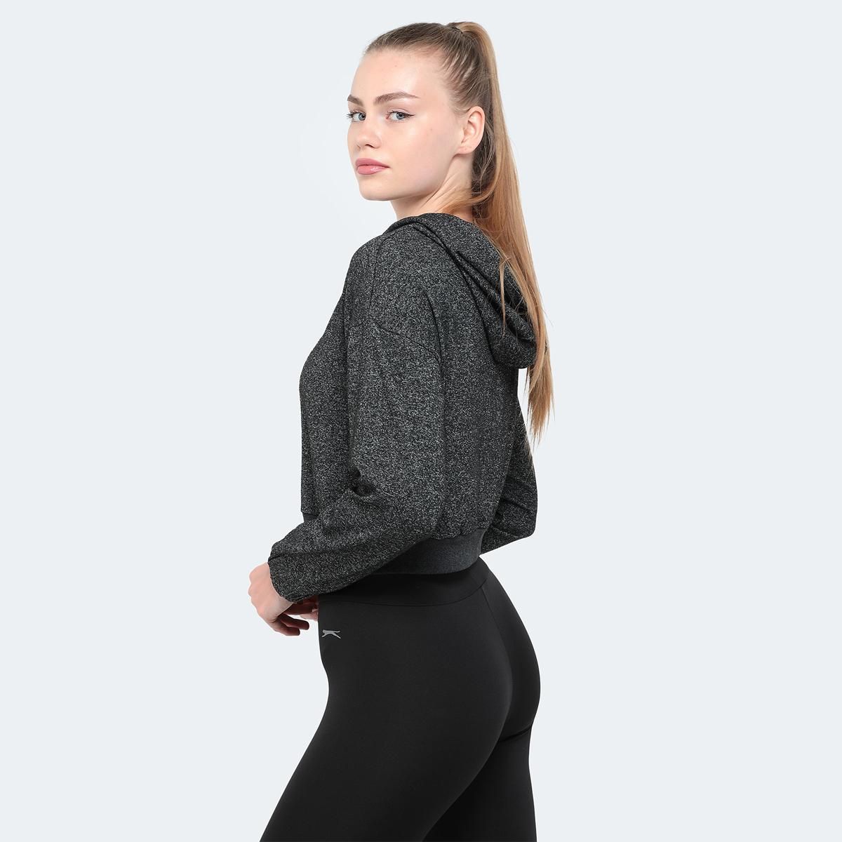 DRAW Womens Sweatshirt - Black