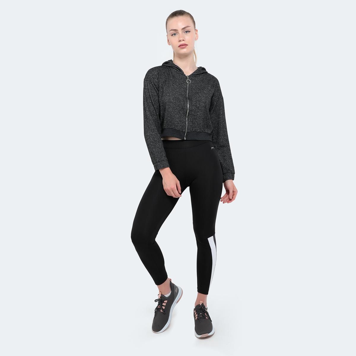 DRAW Womens Sweatshirt - Black
