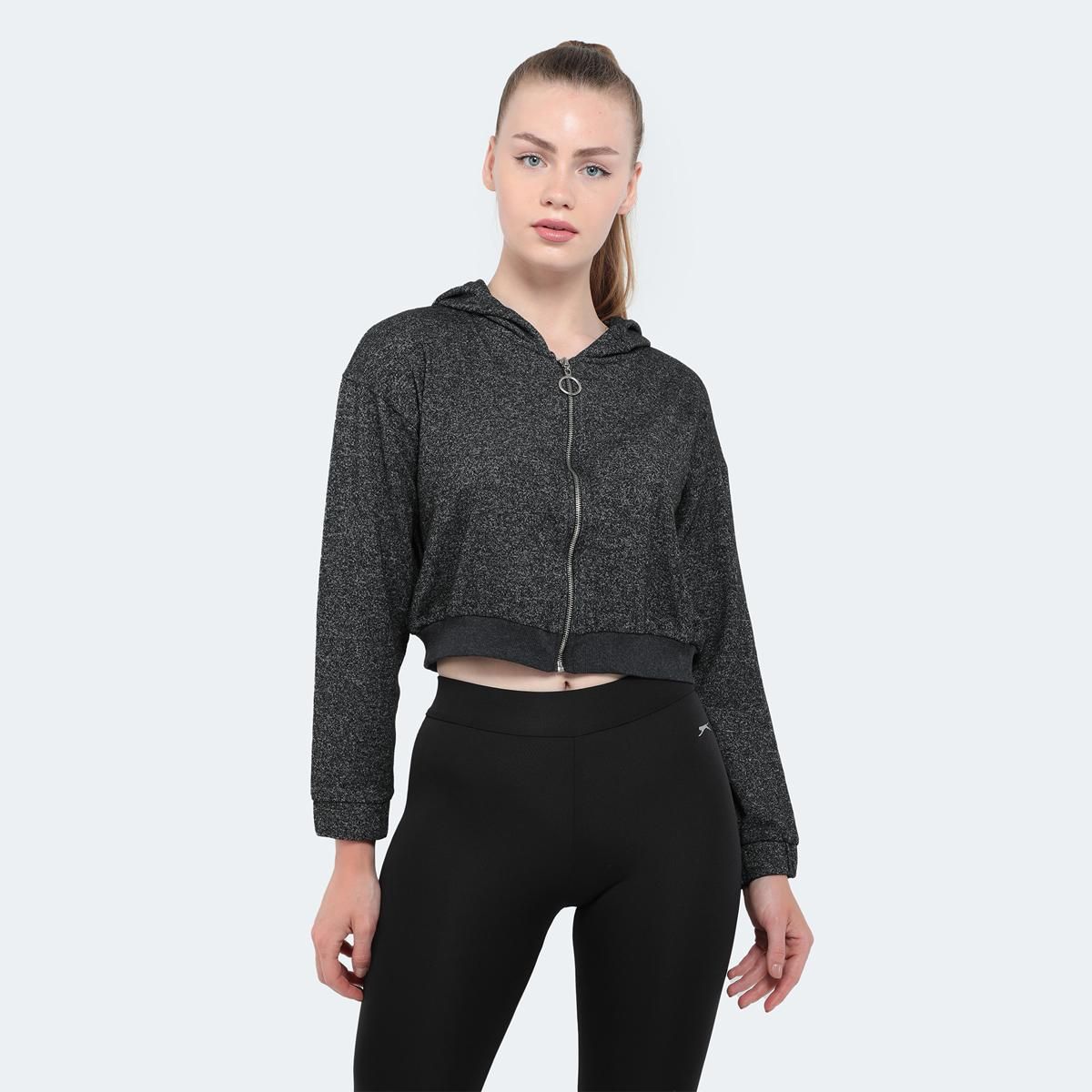 DRAW Womens Sweatshirt - Black
