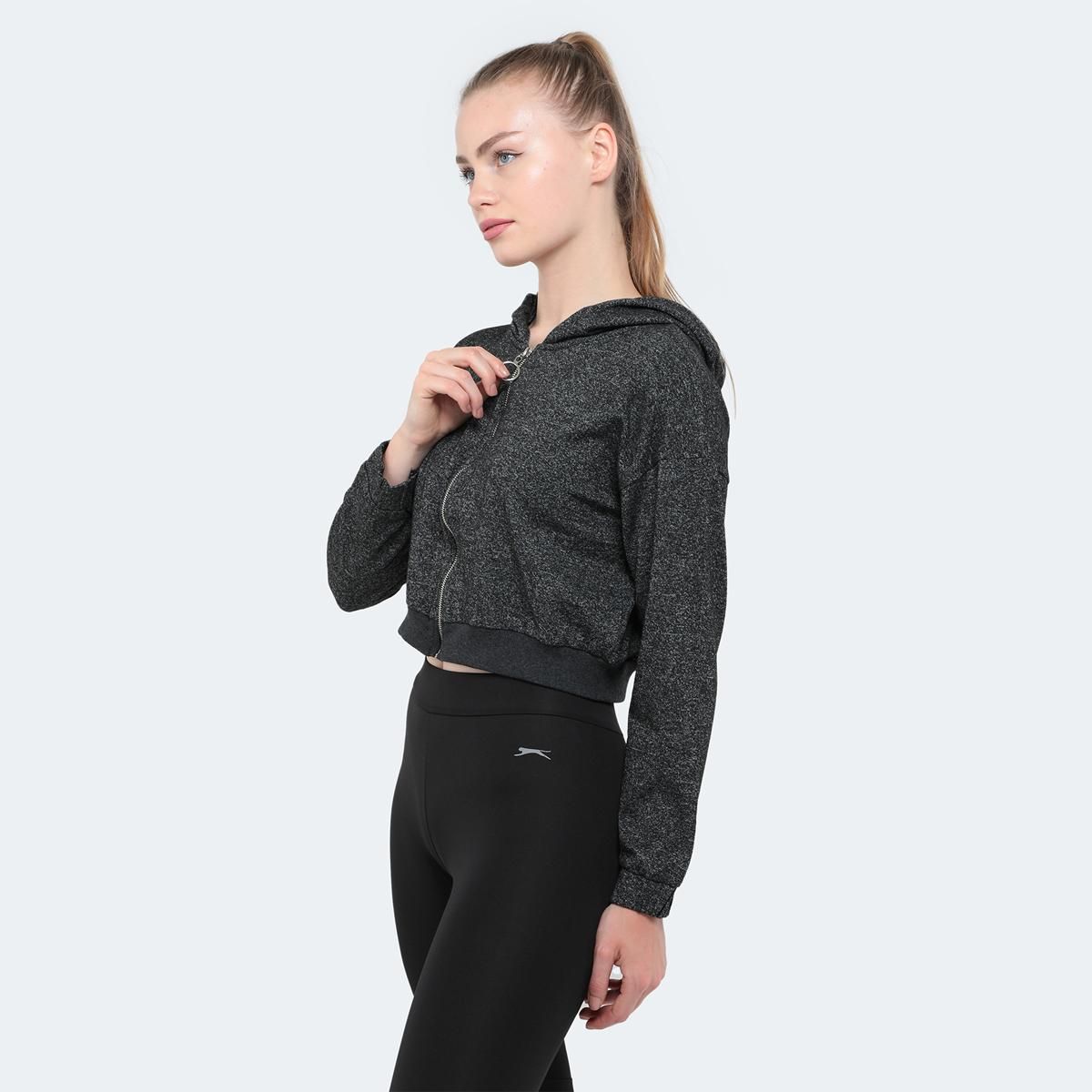 DRAW Womens Sweatshirt - Black