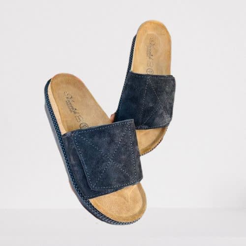 Men's Casual Outdoor Slippers - Black