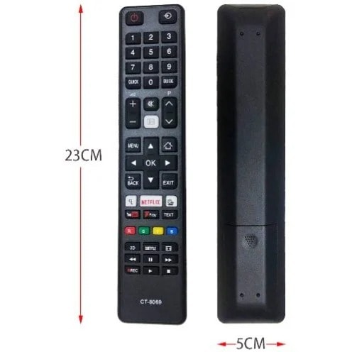 Toshiba 4k Ultra Hd Smart LED Tv Remote With Netflix Youtube F-play Buttons