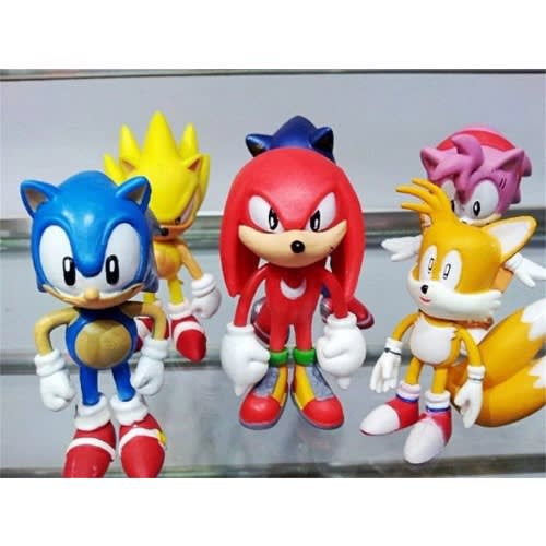 Sonic The Hedgehog Value Collection - 6pc Figures