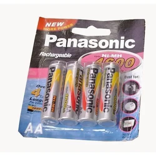 Panasonic Rechargeable Aa  1.2v Battery - 4600mAh