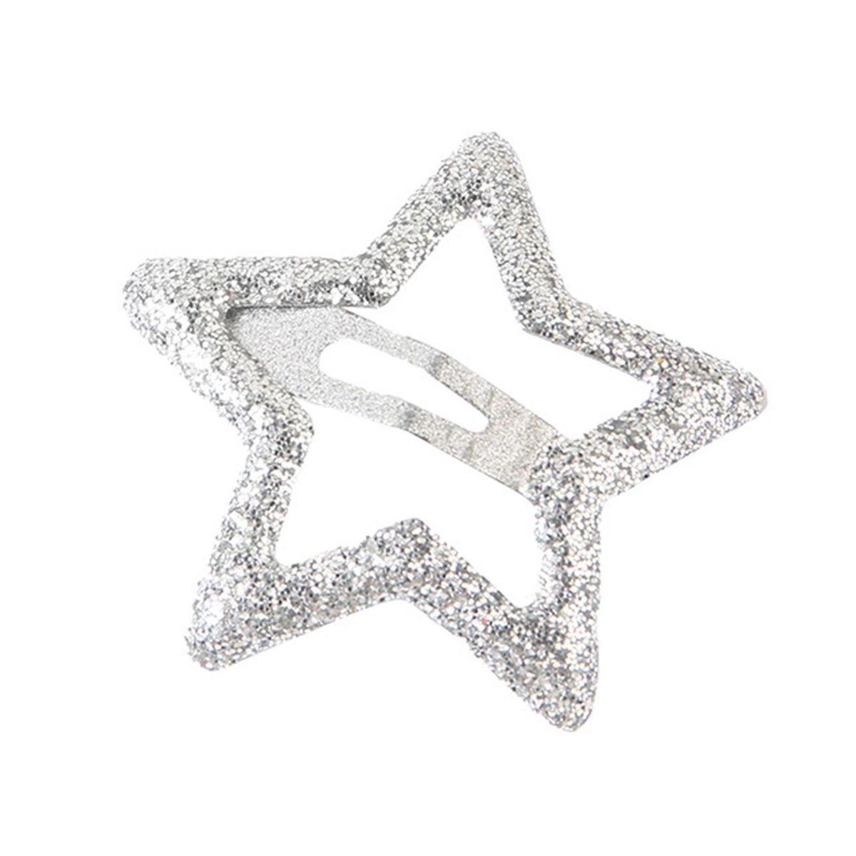 Women Hair Pin Stellar Silver Hair Clip Exquisite Design for Girls Silver